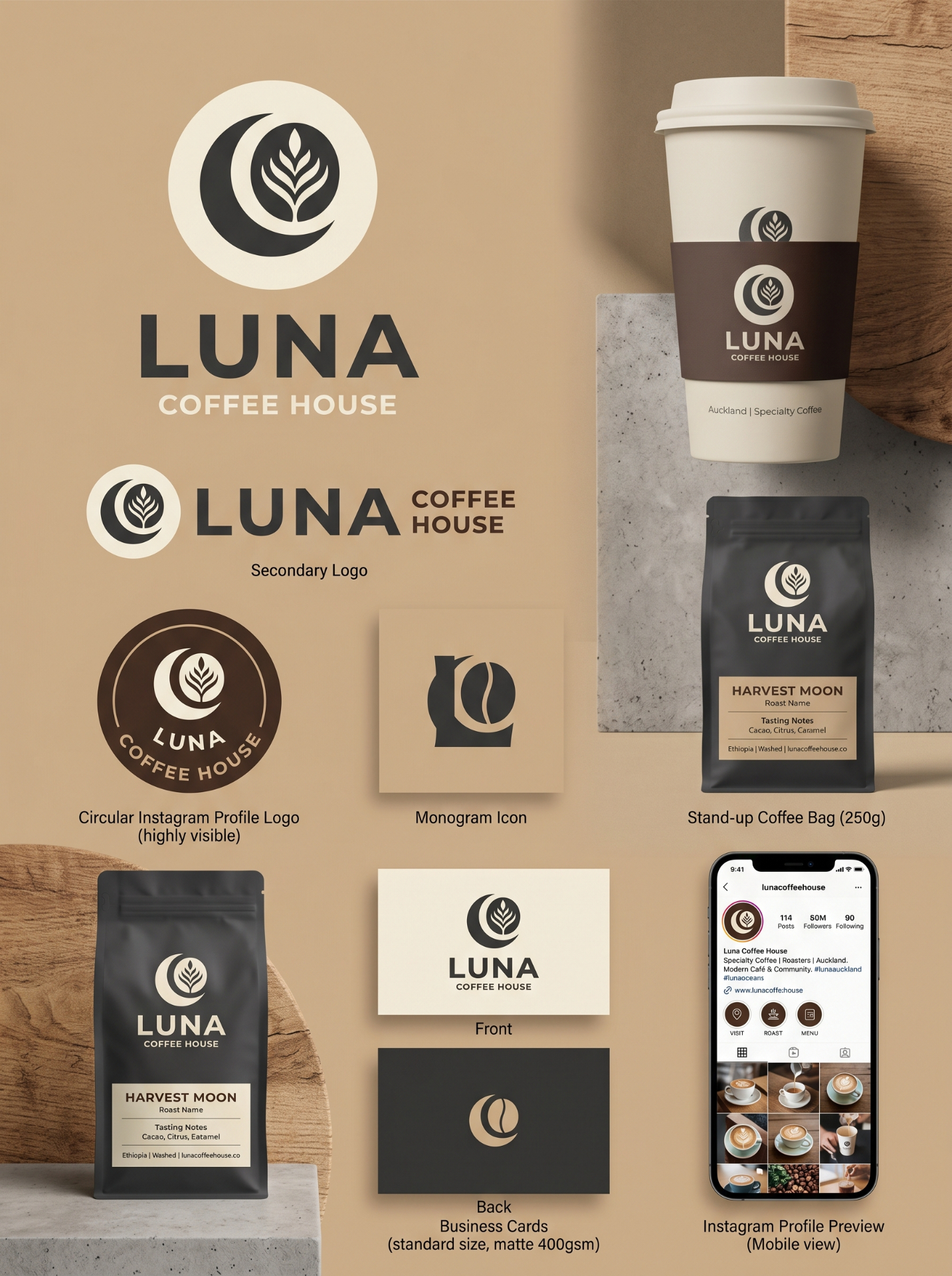 Brandkit coffee house