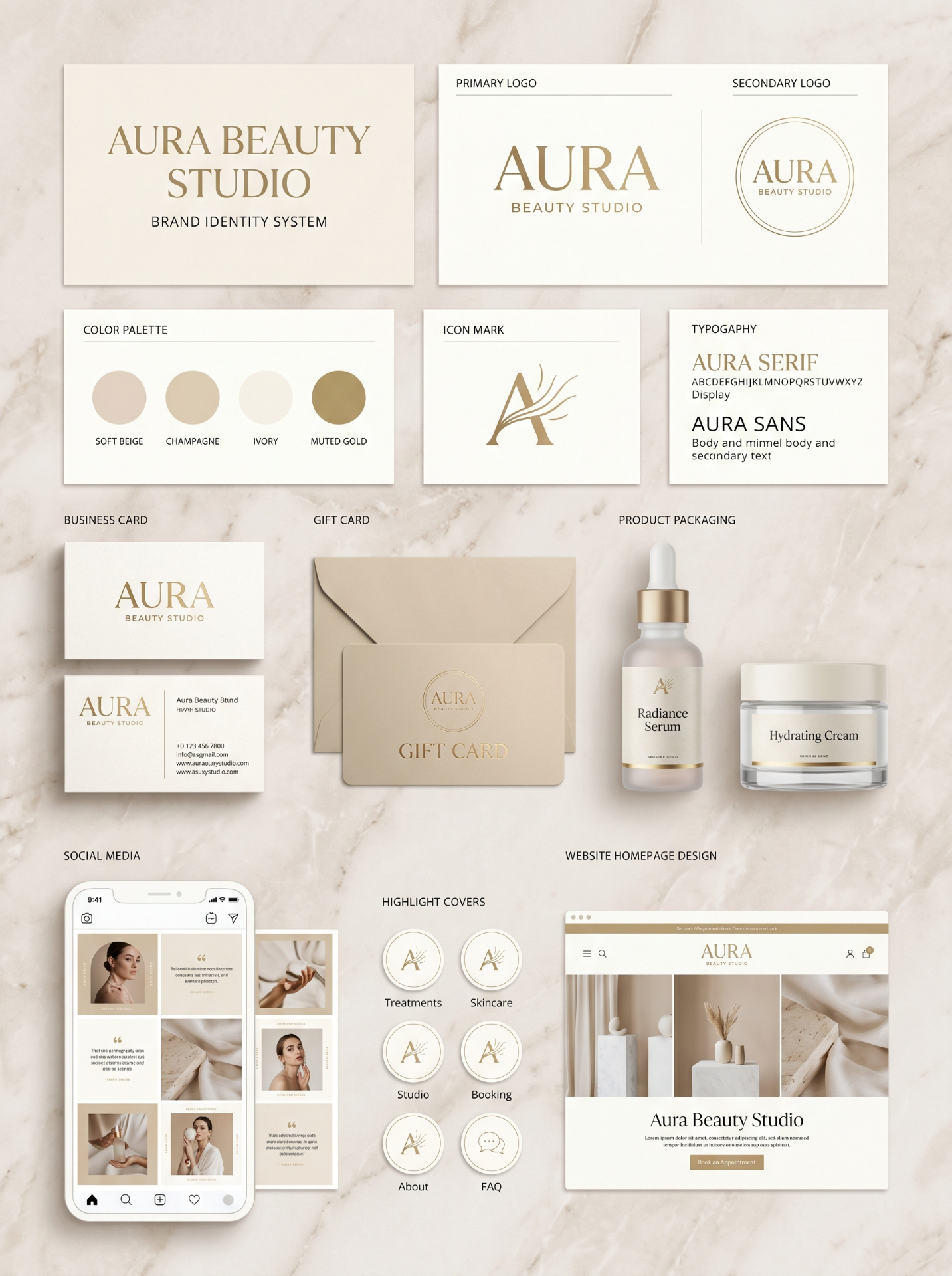 Brandkit beauty studio